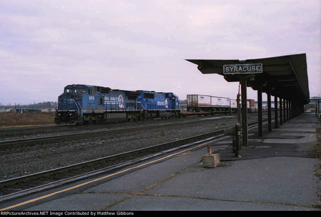 Westbound at Dewitt 